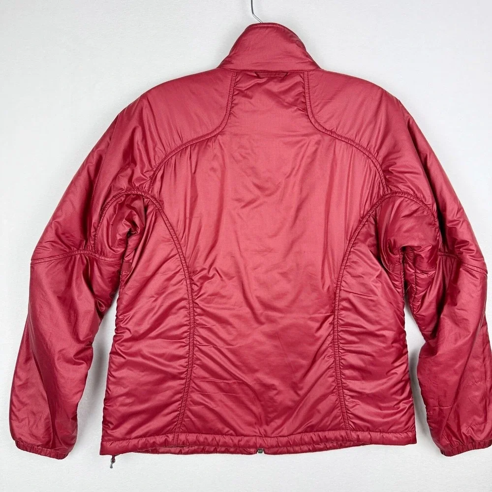 L.L.Bean Primaloft Ripstop‎ Jacket Womens Size S Berry Insulated Featherless